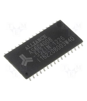 AS6C4008-55ZIN IC: SRAM memory; 4MbSRAM; 512kx8bit; 2.7÷5V; 55ns; TSOP32 II yuhQYECyaymQ2nsWlUgCghZg5ExVK2R6wpsHUpgttKs