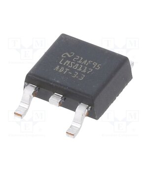 LMS8117ADT-3.3/NOPB IC: voltage regulator; LDO,fixed; 3.3V; 1A; TO252; SMD; tube; ±3% nZ3n4Gbtj_90KDBDaHbA8zuwK3E0cFfpXpI1hpQH1zo