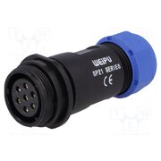 SP2111C/S7II-1N Connector: circular; plug; female; PIN: 7; IP68; SP21; 7÷12mm; 15A AGbaLfcOQ1c4RXZ03XX1bSSbvkjtzCNbQuKA_fRfObY