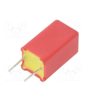 MKS2C042201K00KSSD Capacitor: polyester; 2.2uF; 40VAC; 63VDC; 5mm; ±10%; 7.2x7.2x13mm MQoVymQgjgkY6sW7EvlMETlYeYw7PG9WlSUOFrgi0Kc