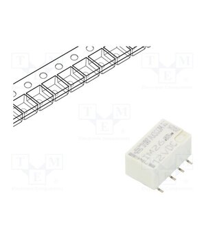 3-1462039-1 Relay: electromagnetic; DPDT; Ucoil: 12VDC; 2A; 0.5A/125VAC; IM h1aXuz-Jpt9gtN81gQwvMlLH2o8KitEcOIa5MyBoplY