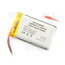 RECHARGEABLE BATTERY Li-Po 3.7V 550mAh 8x37x59mm with JST connector BALP083759.jpg