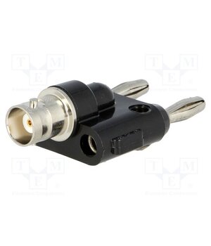 BP880 Adapter; banana 4mm plug x2,BNC socket; 500V UGNST56zxiHffMIRz4PVcSTYIV_9uU2oTJGTJigYzuY