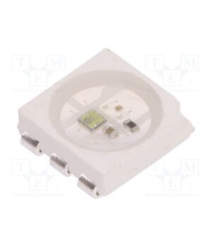 WS2813C Programmable LED; RGB; SMD; 5050,PLCC6; 3.5÷5.3VDC; 5x5x1.6mm Zqs8Yuszrhwv8vTPBp4NMN7qzSb-0KlwyDi3zePZ8Hc