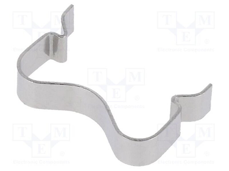 KC-196/SOT-32 Retaining spring; L: 17.5mm; H: 11.2mm; natural • Prekės ...