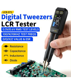Digitālā LCR mērpincete FNIRSI LCR-ST1, RLC/ESR, 100 Hz–10 kHz, USB-C ATESR050+1.jpg