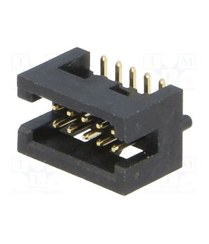 DS1064-14-10S8BB-3A Connector: IDC; socket; male; PIN: 10; straight; SMT; 1.27mm jhmQJcM8qXWuLT1P0Se-mfG81Nz4pyRdwu89UztSRwQ