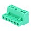 326-061-14 Connector: pluggable terminal block; plug; female; 11A; 300V; 1x6 dYrfzBLwAJaLfYap81oLcE3rLEcdgo8Zxj46KDHiOFU
