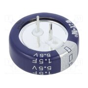 KR-5R5C155-R Supercapacitor; THT; 1.5F; 5.5VDC; -20÷80%; Ø21.5x7.1mm; 30Ω; KR R8fkLp3QJFmQFfcjDiBnCylzpCQKvW7iN7CJXImvyn0