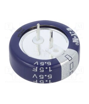 KR-5R5C155-R Supercapacitor; THT; 1.5F; 5.5VDC; -20÷80%; Ø21.5x7.1mm; 30Ω; KR R8fkLp3QJFmQFfcjDiBnCylzpCQKvW7iN7CJXImvyn0