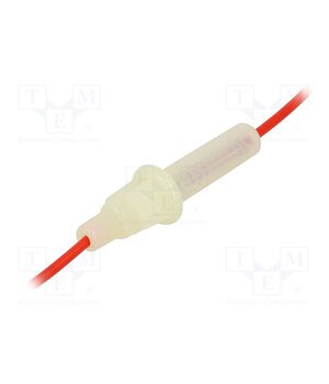LPA-01W-18R Fuse holder; 6.3x32mm; Imax: 10A; Contacts: brass; Leads: cables 6oHeuka3oYyW0xqtxB-Q1f06JCSxMuH5AeGH0ftNhtM