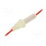 LPA-01W-18R Fuse holder; 6.3x32mm; Imax: 10A; Contacts: brass; Leads: cables 6oHeuka3oYyW0xqtxB-Q1f06JCSxMuH5AeGH0ftNhtM