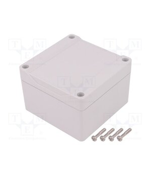 1555E2GY Enclosure: multipurpose; X: 90mm; Y: 90mm; Z: 60mm; 1555; grey kH07etWWkv3K5UdeeLZsww7GLo07eTgPtnlW95hjBxA