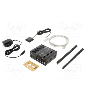 RUTM11000000 Router; Number of ports: 4; 9÷50VDC; Kit: power supply; RJ45; RUTM QgxP0mfanm4bMZaQi-WpyKYIsBia8PBz-1Iu9tuccTc