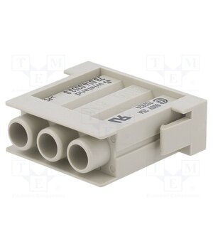78.014.0353.0 Connector: HDC; male; PIN: 3; module; grey; Modules: 1; 40A; 600V NZhJ5uzb6N6WgbyPiqNgfmgmOYljE3fjLaDeRniWaak