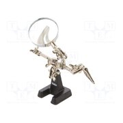 WLACCHHB-02EU PCB holder with magnifying glass; third hand qeh5lK23gZP3Y2nzZ04M0yQ9SmsWAv3jmZHnRHicu28