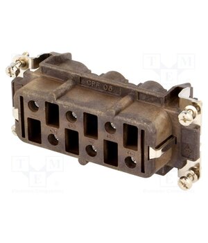 CPF 06 RY Connector: HDC; contact insert; female; CP RY; PIN: 6; 35A; 600V eXAX9fgLY6n1PgC1hR2_MxspaWH8mW_0QFTqfv5CwC8