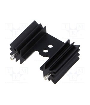 PR32/25,4/SE Heatsink: extruded; H; TO202,TO218,TO220,TOP3; black; L: 25.4mm fzPdqOjAlNO9ot_x8E4MImgvzl2DL5TqgET0rWglnCE