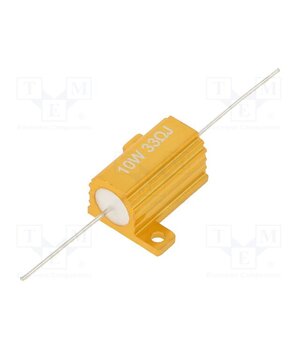 AHP10W-33RJ Resistor: wire-wound; with heatsink; 33Ω; 10W; ±5%; 50ppm/°C KdqLX_7TR6AmXaFOX0dAF-WsZ_4mv16MuLF1LgOwbdQ