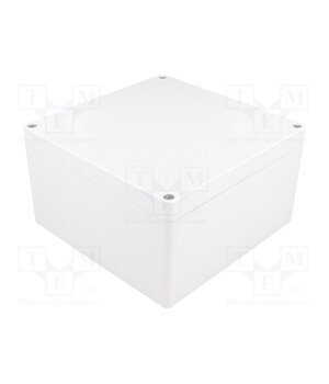 1554SGY Enclosure: multipurpose; X: 160mm; Y: 160mm; Z: 90mm; 1554; ABS; grey 1wttmaE-WtH6IzqKgCRKUbHUbkCRnbuq6hrAW2xJ6pU