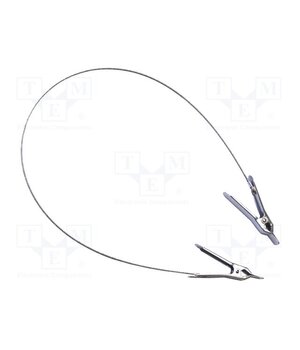 AI-000422 Ground/earth cable; both sides,aligator clip; Len: 0.46m IU6-4poPss666zwd31UBED9JvcrPo6swk_b2tLUWpco