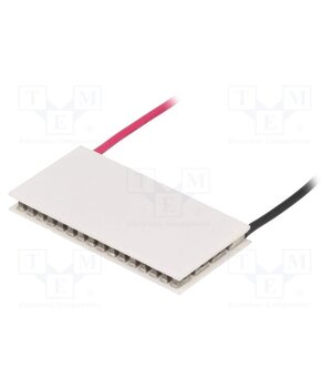 TEC1-06306 Module: Peltier; 7.6V; 6A; 40x20x3.9mm; 42W; Al2O3; 16AWG; Len: 150mm lyJeF9W5Rlu_XTA6i5RYfLPwUck8kaYAZxgrZlIzBdo