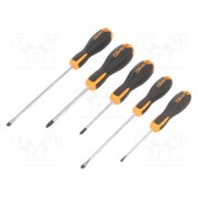 012031003 Kit: screwdrivers; Pozidriv®,slot; EVOX; 5pcs. ZqXTawlfAD9L-fEzR3bC5R7m-9uLr_JpFQjGqiyk-G4