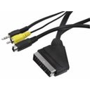 CABLE SCART >> 3.5mm+RCA+SVIDEO 1.5m