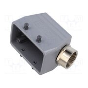 19042100 Enclosure for connectors: HDC; size H-B 10; for cable; angled yQ6uErSzex1ZCzSK6VqrU9t-sVoLlp57Rshc_nW6RC0