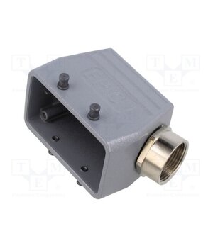19042100 Enclosure for connectors: HDC; size H-B 10; for cable; angled yQ6uErSzex1ZCzSK6VqrU9t-sVoLlp57Rshc_nW6RC0