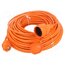W-97523 Extension lead; 3G1.5mm2; 40m; PVC; orange; Sockets no: 1; 16A jTWosiH0kr99BcNAtRTi5WbVA5X0qNPtYIYqAJqsIz8