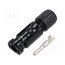 32.0017P0001-UR Connector: solar; plug; male; MC4; 39A; 1kV; IP2X,IP65,IP68; crimped A-4OtKtl6rGKjjf9cnU8b6zV6qqujo_OcypW1iIgDjo