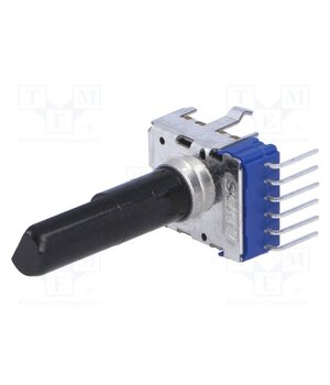 RK12L12C0A0G Potentiometer: shaft; 50mW; 10kΩ; ±20%; 300°; for PCB; logarithmic ki25pFXh4MCFSp29aXMA-GNyPCaqukPioNKvPVlDcOs