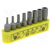 T4528 Kit: screwdriver bits; hex key with protection; blister; 8pcs. pxZr4W7bKHP1Msx8xDHal0I8S9RHO7I1E6KGWN_Ktok