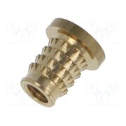 005M4 Threaded insert; brass; M4; BN 37898; L: 8.5mm; for plastic LXf0tq0UYGx-EbPz_I6rYApjM9RzV5rSIKEkH4k9Rcg