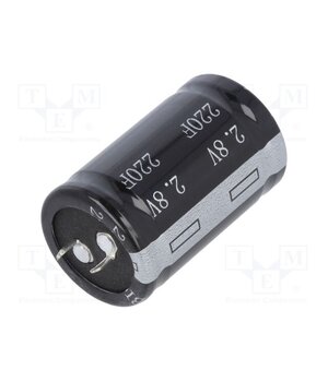 BUP002R8S227FA 220F Supercapacitor; SNAP-IN; 220F; 2.8VDC; ±20%; Ø30.6x50mm; 10mΩ ljeRFP0k1sUdZsU8-UanH5lDuEb3ZpPJDZqRdyAPNfA