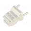 01220083Z Fuse clips; THT; 6.3x32mm; 30A; Pitch: 7.11mm; silver; 1kVAC; 122 0_s-OCo2nWUv59CeIMLiRn1FZw41ij3ADX9qTRDc2dA