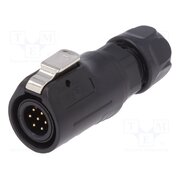 2195 Connector: circular; plug; size 12; 02; male; PIN: 7; 125V; Quicklock Iw6fjy-1oT2JCJdQ8NAo_juOG4ynnLIPI5ZGeIqTqAo