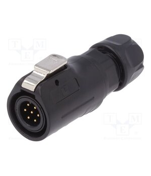 2195 Connector: circular; plug; size 12; 02; male; PIN: 7; 125V; Quicklock Iw6fjy-1oT2JCJdQ8NAo_juOG4ynnLIPI5ZGeIqTqAo