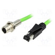 1201080252 Adapter; M12 female socket,RJ45 plug; D code-Ethernet; PIN: 4 6-QaaBGH17d26C6fiHrmZS7HzBvzK9WeeQtOZeqB8sM