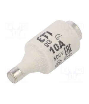 002312404 Fuse: fuse; 10A; 500VAC; 250VDC; gG; ceramic; DII; D aIj-KxKGtYWIBfjmF_2Vpcn6SNw7z3S1JX7HhXx8XJw