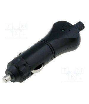 A13-26B Cigarette lighter plug; Sup.volt: 7÷12VDC; Inom: 8A; 12V/8A; black 8KrtvCmbrNuFEv7oAcUP2GTcJBpUQ4QAgRwFGvfbIOU