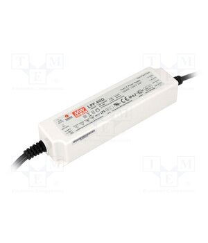 LPF-60D-24 Power supply: switching; LED; 60W; 24VDC; 2.5A; 90÷305VAC; IP67 ICAGZhERbgsN8J1KodPbZ5nFKOMzZgKAB3yVtib1Lyc