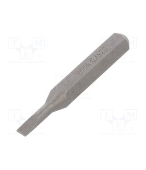 40604 Screwdriver bit; slot; 2x0.4mm; Overall len: 28mm; MICRO wazcKMNmKuz7YbYnXlHp_e5NvuHqjDtG9ilEA5846JE
