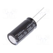 UKL1C332MHD Capacitor: electrolytic; THT; 3300uF; 16VDC; Ø16x35.5mm; ±20%; UKL wdxbpAMk2GYf_uApvEB2dEm96cmNpy1EoVWmFqeeXi0
