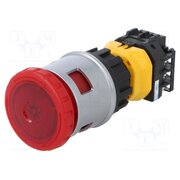 XN4E-LL412Q4MR Switch: emergency stop; 30mm; Stabl.pos: 2; NC x2 + NO; red; LED YfEglaCxWJ3f8o83u6YLaD6brK08gpgIfcPKcViaZrs