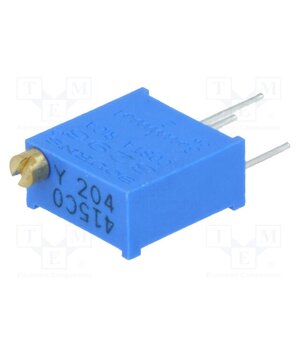 3296Y-1-204LF Potentiometer: mounting; multiturn; 200kΩ; 500mW; THT; ±10%; linear 4RLvPOO6fbLc1XM2ZJPydFIDUTkc4JbCuBAq6lEuMNQ