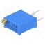 3296Y-1-204LF Potentiometer: mounting; multiturn; 200kΩ; 500mW; THT; ±10%; linear 4RLvPOO6fbLc1XM2ZJPydFIDUTkc4JbCuBAq6lEuMNQ