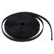 SUP08000DN0 Braid; ØBraid : 6÷14mm; polyester; black; L: 10m; reel; -55÷150°C f-HgCzI04SiQCiR1h4RmUQraM0fuz5O3uAcAo9vmt9w