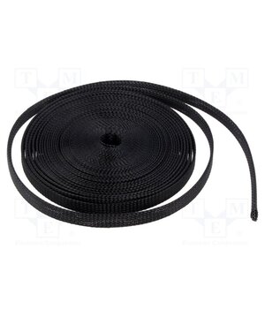 SUP08000DN0 Braid; ØBraid : 6÷14mm; polyester; black; L: 10m; reel; -55÷150°C f-HgCzI04SiQCiR1h4RmUQraM0fuz5O3uAcAo9vmt9w